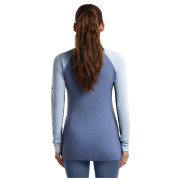 T-shirt fonctionnel femme Icebreaker Wom Mer 260 ZoneKnit LS Half Zip
