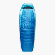 Sac de couchage en plumes Sea to Summit Trek -9C Long bleu / bleue claire Snorkel Blue