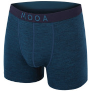 Caleçon homme MOOA MerinoSilk 4in bleu legion blue melange