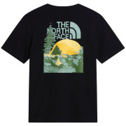 T-shirt homme The North Face M Pitch A Tent Relaxed Ss Tee noir TNF BLACK