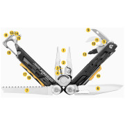 Outil multifonction Leatherman Signal Silver/Black