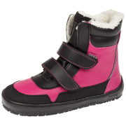 Chaussures barefoot pour enfant Beda Layla Black/Pink noir / rose black/pink