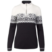 Pull femme Dale of Norway Moritz Fem Sweater noir / blanc Black White Darkcharcoal