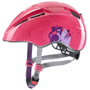 Casque vélo enfant Uvex Kid 2 rose / violet Cats