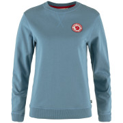 Pull femme Fjällräven 1960 Logo Badge Sweater bleu clair Dawn Blue