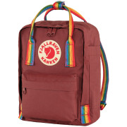 Sac à dos Fjällräven Kånken Rainbow Mini rouge Ox Red-Rainbow Pattern