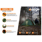 Tente de randonnée Vango Scafell 300 Plus