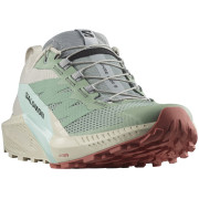 Chaussures de running femme Salomon Sense Ride 5 vert clair Lily Pad / Rainy Day / Bleached Aqua