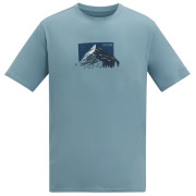 T-shirt homme Regatta Fingal Stretch bleu clair Dusky Blue