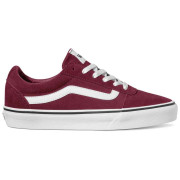 Chaussures femme Vans Ward Wm rouge / blanc (Suede) Port Royale/White