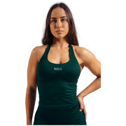 Top femme Nebbia Halter Top with Built-in Bra Primal vert foncé DARK GREEN