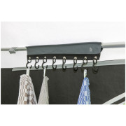 Portemanteau Bo-Camp Coat-hanger Velcro 8-hook