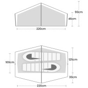 Tente ultra-légère Terra Nova Equipment Laser Lite 2