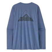 T-shirt femme Patagonia W's L/S Cap Cool Daily Graphic Shirt - Lands