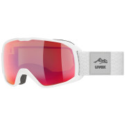 Masques ski Uvex Xcitd CV blanc white matt SL/rose-green