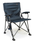 Chaise Vango Panama bleu foncé granite grey