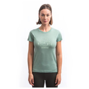 T-shirt fonctionnel femme Sensor Marino Air Say Yes à manches courtes