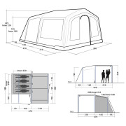 Tente gonflable Outwell Michigan 4 Air