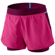 Short femme Dynafit Alpine Pro W 2/1 Short bordeau Flamingo