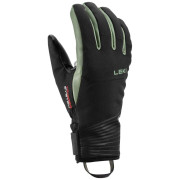 Gants de ski femmes Leki Sparrow 3D Women noir/vert black-dusty green