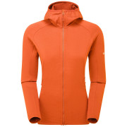 Veste polaire fonctionnelle femme Montane Protium Hoodie orange TIGERLILY