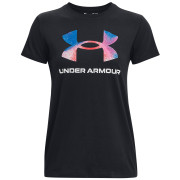 T-shirt femme Under Armour W SPORTSTYLE LOGO SS noir / blanc Black / / White