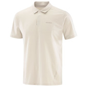 T-shirt homme Salomon Trackline Polo M beige Silver Cloud