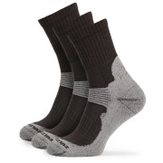 Chaussettes Zulu Merino Women 3-pack gris / brun