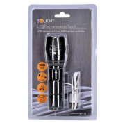 Lampe torche rechargeable Solight LED Rechargeable Torch