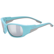 Lunettes sport Uvex Sportstyle 514 bleu clair Lightblue/Mirror Silver