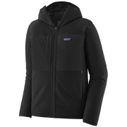 Sweatshirt fonctionnel homme Patagonia R2 TechFace Hoody vert Black