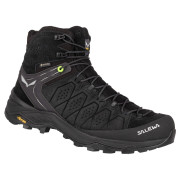 Chaussures homme Salewa Ms Alp Trainer 2 Mid Gtx vert 0971 - Black/Black