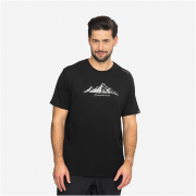 T-shirt fonctionnel homme Viking Lenta noir black