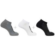 Chaussettes Salomon Everyday Low 3-Pack mix1 BLACK / WHITE / MED GREY MELANGE