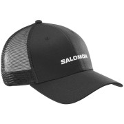 Casquette Salomon Logo Trucker Cap noir Deep Black