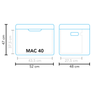 Boîte de refroidissement Mestic Absoprtion MAC-40 AC/DC