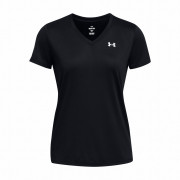 T-shirt fonctionnel femme Under Armour Tech SSV - Solid vert Black/White