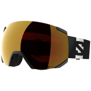 Masques ski Salomon Radium noir BLACK/Mid Red