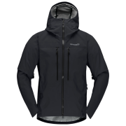 Veste homme Norrona trollveggen Gore-Tex Pro light Jacket noir Caviar Black