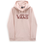 Sweat-shirt femme Vans WM DROP V LOGO HOODIE-B rose SEPIA ROSE