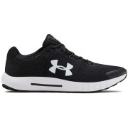Chaussures de running hommes Under Armour Micro G Pursuit BP noir / blanc Black/White/White