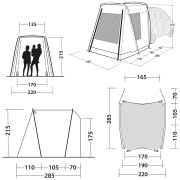 Tente caravane Outwell Dunecrest