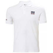 T-shirt homme Helly Hansen Messina Graphic Fitted Polo blanc 002 WHITE