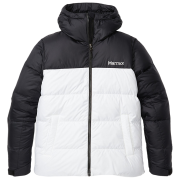 Veste femme Marmot Guides Down Hoody 2022 blanc / noir White/Black
