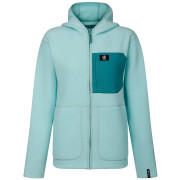 Veste polaire fonctionnelle femme Dare 2b Womens Firn Hooded Borg bleu clair Water Ballet