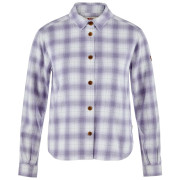 Chemise femme Fjällräven Övik Boxy Flannel Shirt W blanc / violet Eggshell-Lavender Mist