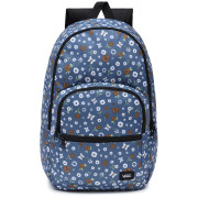 Sac à dos femmes Vans RANGED 2 PRINTS BACKPACK-B bleue Vintage Indigo