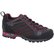 Chaussures femme Hanwag Makra Low Lady GTX noir / rouge Asphalt/DarkGarnet