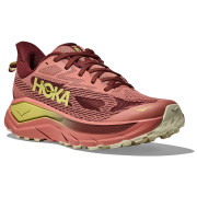 Chaussures running femme Hoka W Challenger 8 Wide rouge Blush / Dark Cedar