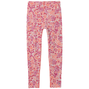 Sous-vêtements fonctionnels enfant Smartwool Kids' Classic Thermal Merino Base Layer Bottom rose FESTIVE FUCHSIA FLORAL